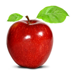 apple isolated on white