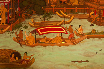 thai mural