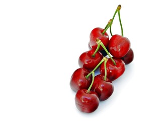 Varias cerezas
