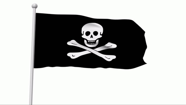 Piratenflagge Calico Jack NTSC