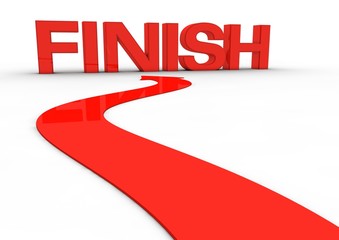 finish path