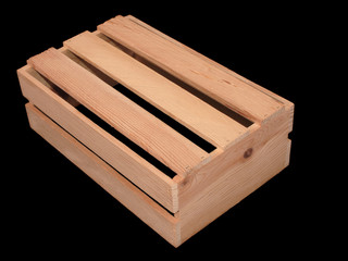 Wooden Slatted Box