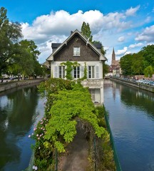 Obraz premium Strasbourg, le quartier de la Petite France