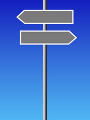 Blank sign-vector illustration