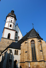 Fototapeta na wymiar Thomaskirche zu Leipzig
