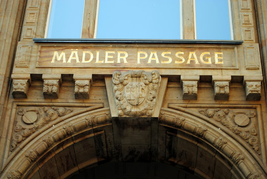 M&auml;dler Passage in Leipzig