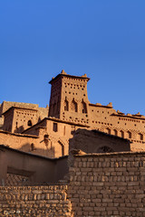 Fototapeta premium morning view on casbah of Benhaddou
