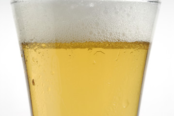 Vaso de cerveza, detalle