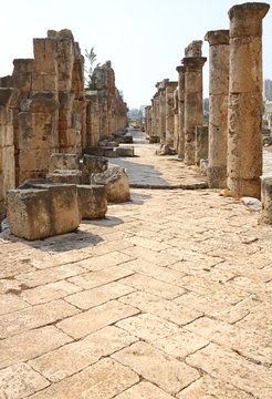 Tyre Roman Road and Columns, Lebanon