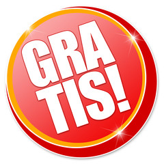 Gratis! Button, Icon