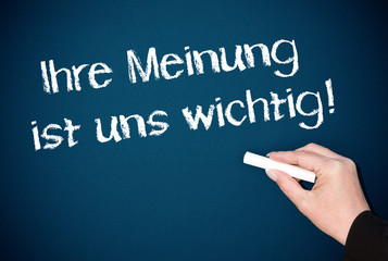 Ihre Meinung ist uns wichtig