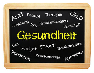 Obraz premium Gesundheit mit Ideen