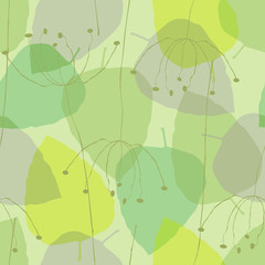 leaves - seamless pattern