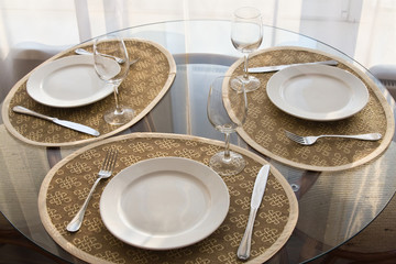 Decorated table