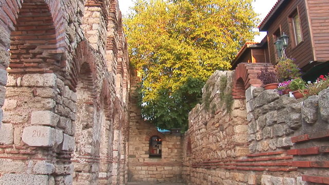 Nessebar: ancient walls