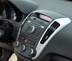 Fototapeta na wymiar Modern Car Interior