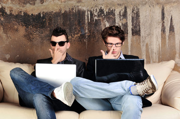 Portrait of a group of students