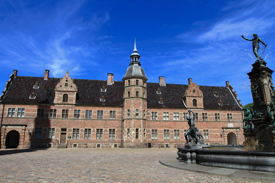 Frederiksborg castle, largest Renaissance palace in Denmark
