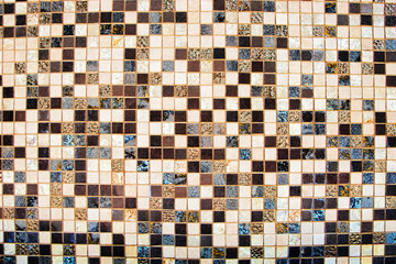 Fototapeta premium multicolored ceramic tile background