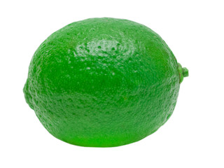 lime isolated on white background