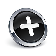 icône bouton internet plus