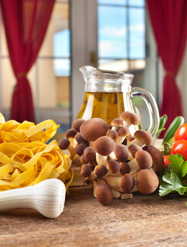 Tagliatelle ai funghi