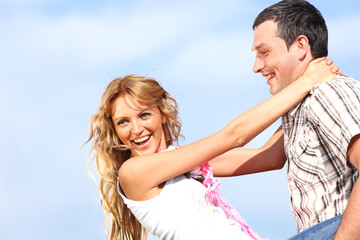 Fototapeta premium dance in sky
