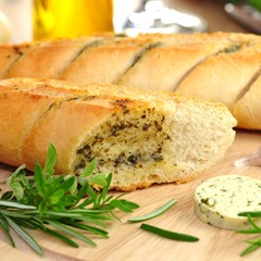 Kräuterbaguette