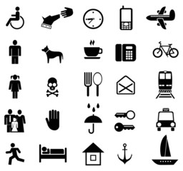 Set of vector icons