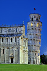 Cathedral of Pisa and Leaning Tower