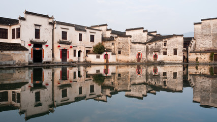 Fototapeta na wymiar Ancient villege in China