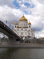 Fototapeta premium cathedral of the Christ the Savior, Moscow, Russia