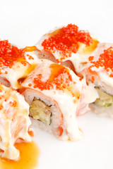 sushi on the plate