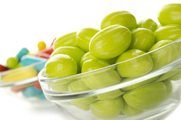 Colored candy