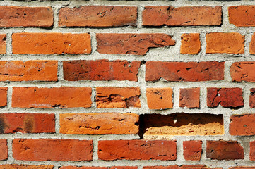 Fototapeta premium Backsteinwand