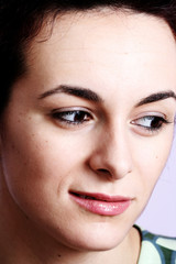Fototapeta premium Beautiful face of woman!