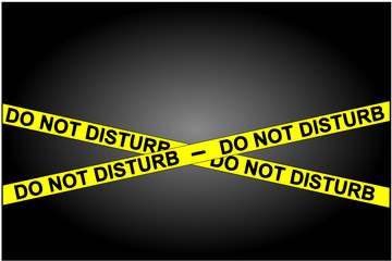 Do not disturb - obrazy, fototapety, plakaty