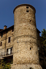 Obraz premium Spina; borgo medievale; Umbria;