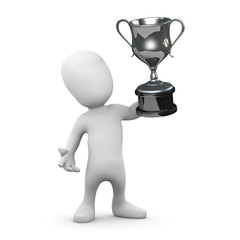 3d Little man wins the silver cup