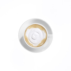 Cappuccino mit Schaum