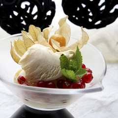 helado de sopa de almendras