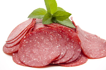 Putensalami mit Minze
