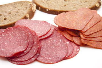 Puten und Paprika Salami