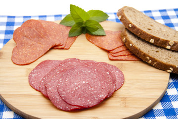 Salami Frühstück