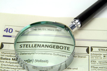 Stellensuche