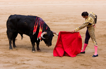 Bullfight in Barcelona