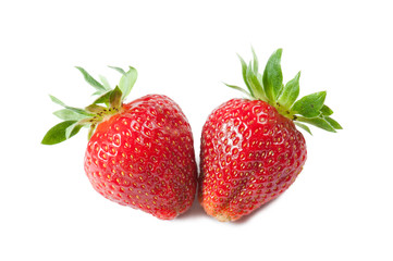 pair of strawberries