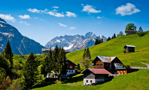 Frühling Im Kleinwalsertal