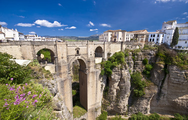 New bridge in Ronda, Andalucia, Spain