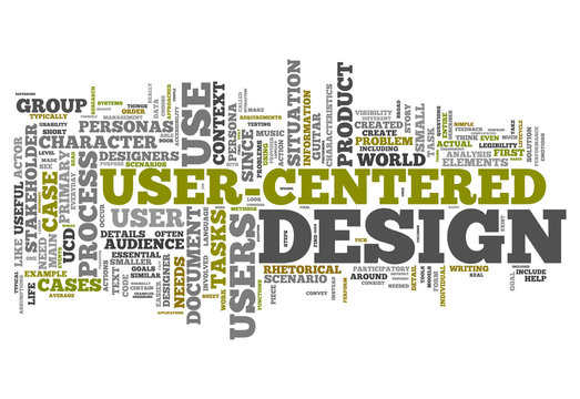 Word Cloud "User-Centered Design"